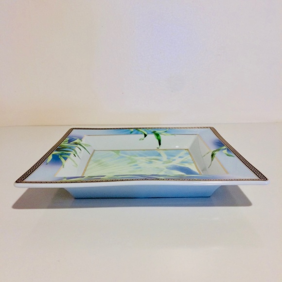 Versace Rosenthal Jungle Large Square Tray Dish - Picture 6 of 8